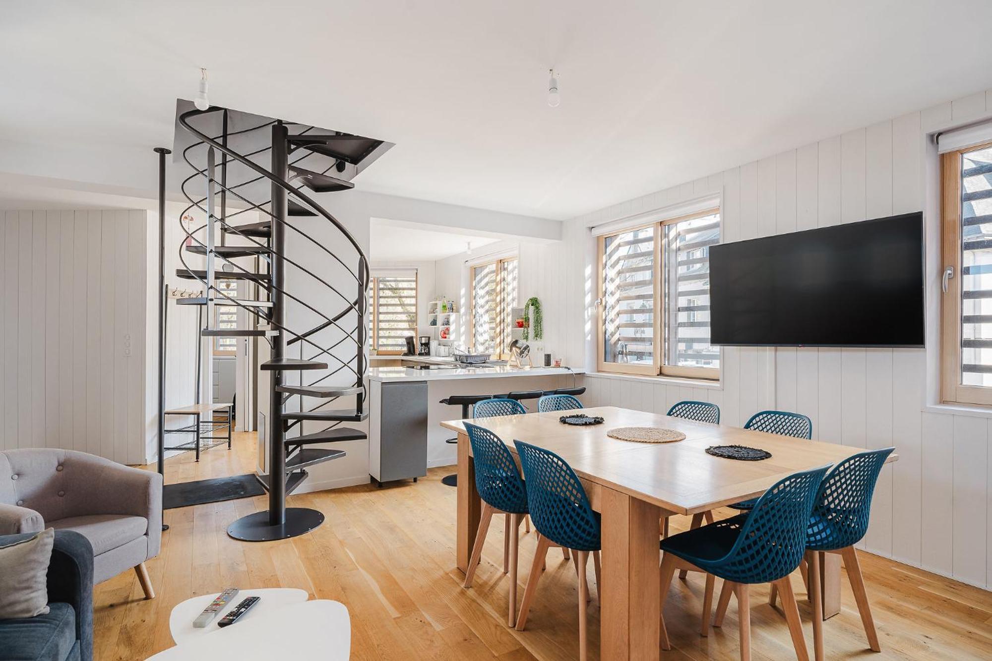 L'Atelier, Appartement Lumineux Et Cosy Ploërmel Eksteriør bilde